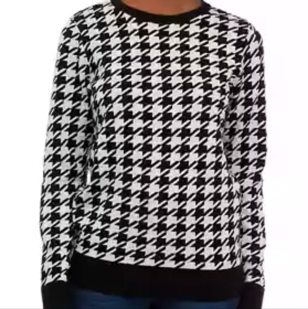 Houndstooth Pull Over - image 1